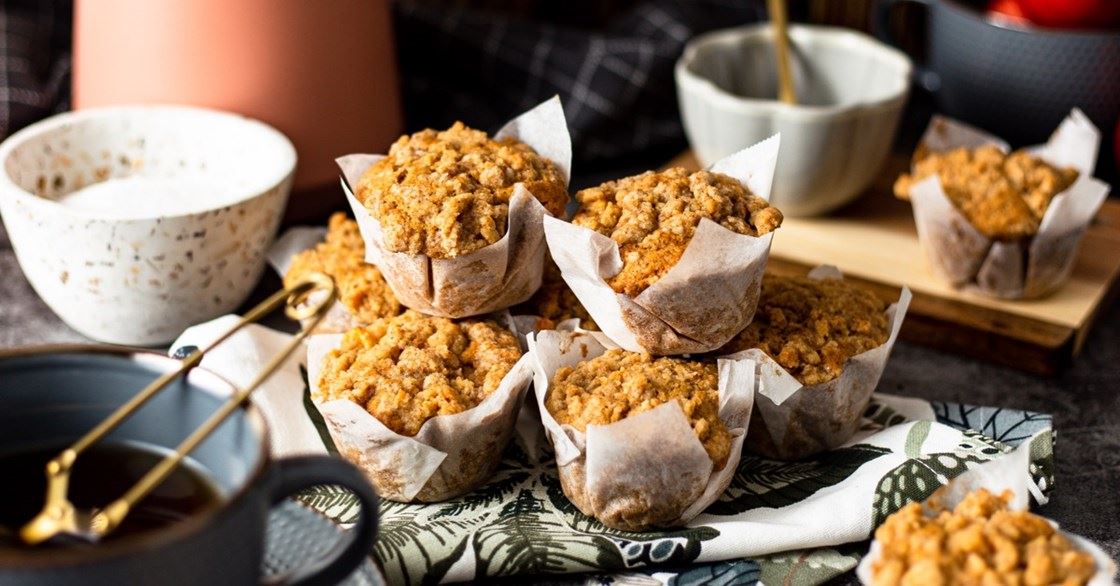 Veganske eplemuffins