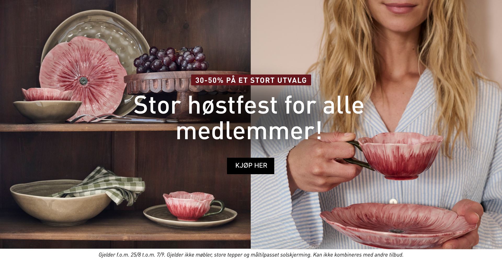 Stor høstfest for medlemmer!