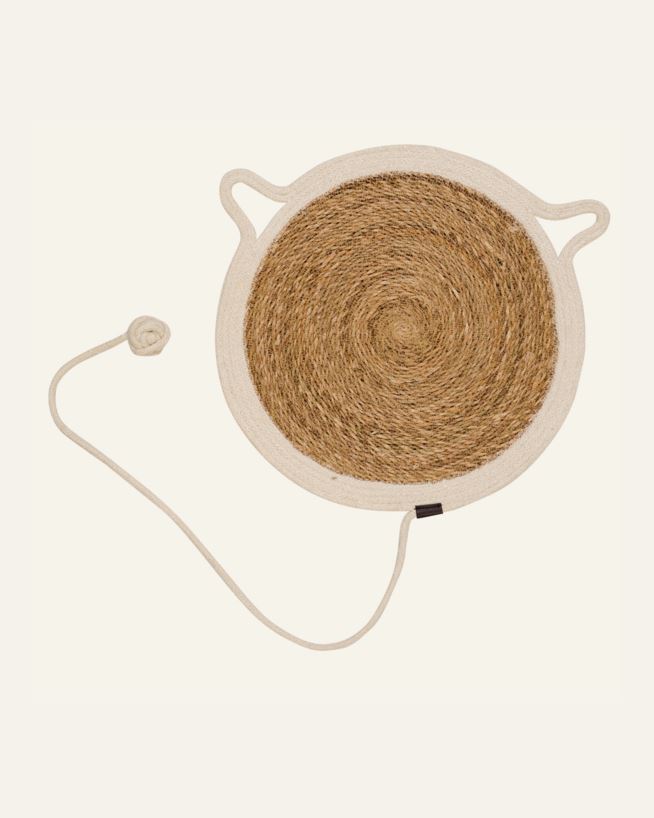 Kjæledyrmatte natur - ø40 cm natur - 1