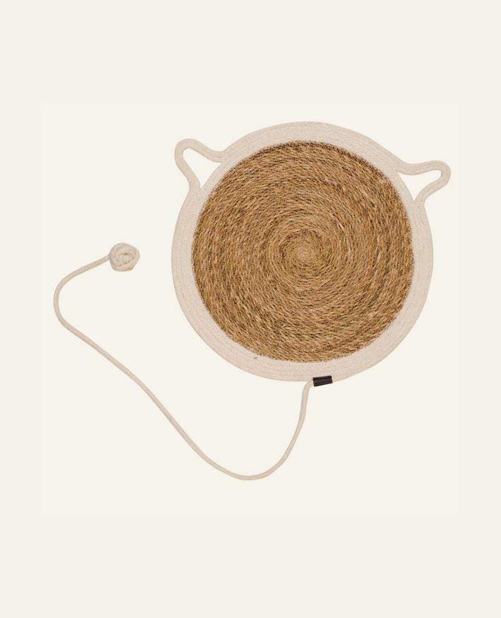 Kjæledyrmatte natur - ø40 cm natur - 1