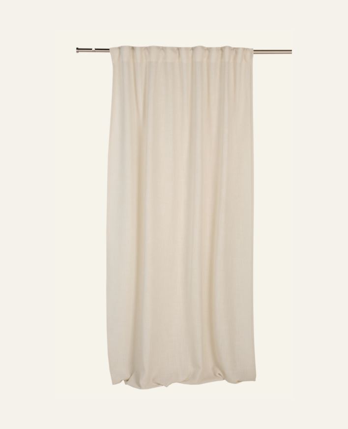Gardin hvit - 135x220 cm 7cm hvit - 1