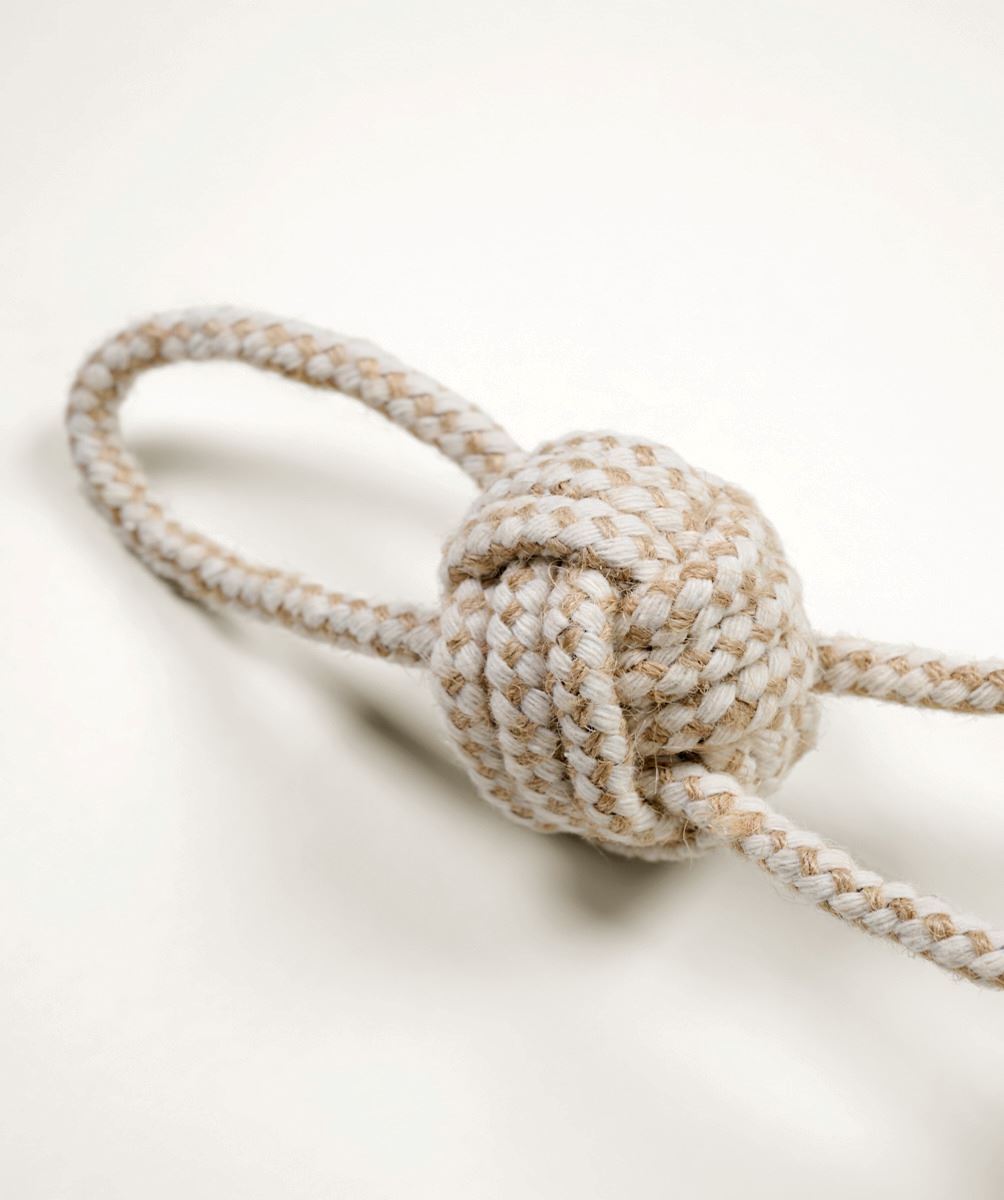 Hundeleke hvit - 14x5x5 cm hvit - 1