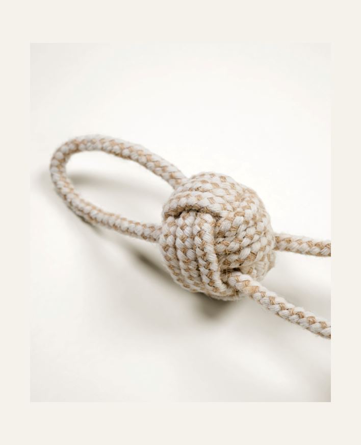 Hundeleke hvit - 14x5x5 cm hvit - 1