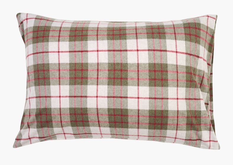 Garnfarget flanell putevar multi rød - 50x70 cm multi rød - 1