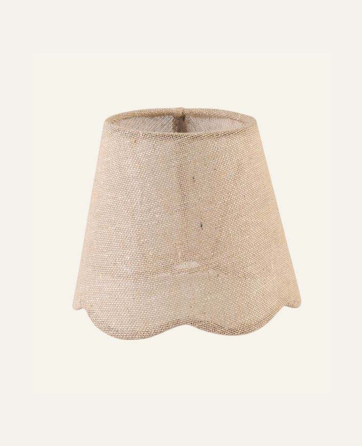 Lampeskjerm natur - 13x16 cm natur - 1