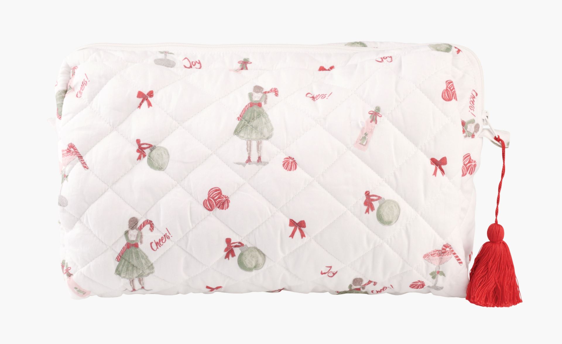 Stor toalettmappe hvit - 21x34 cm hvit - 1