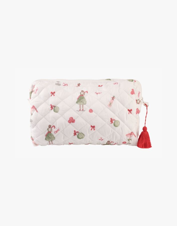 Stor toalettmappe hvit - 21x34 cm hvit - 1