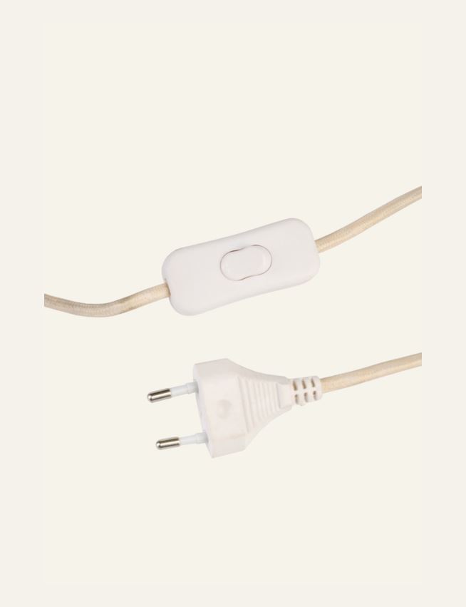 Bordlampe multi beige - 4