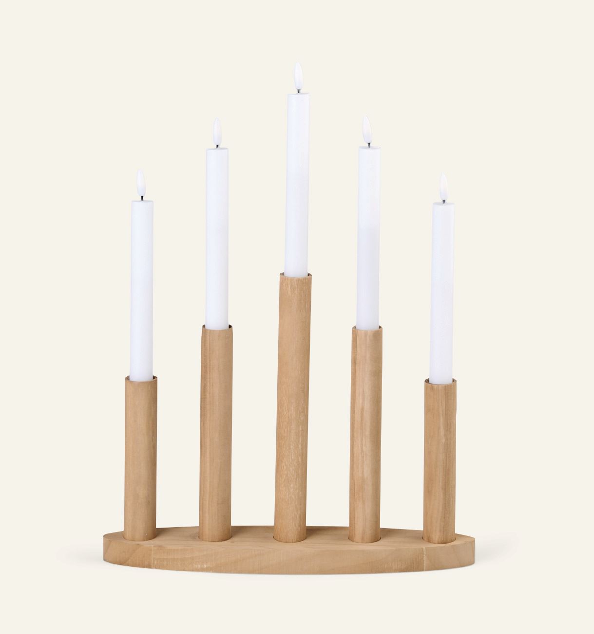 Adventsstake natur - 34x7x47 cm natur - 1