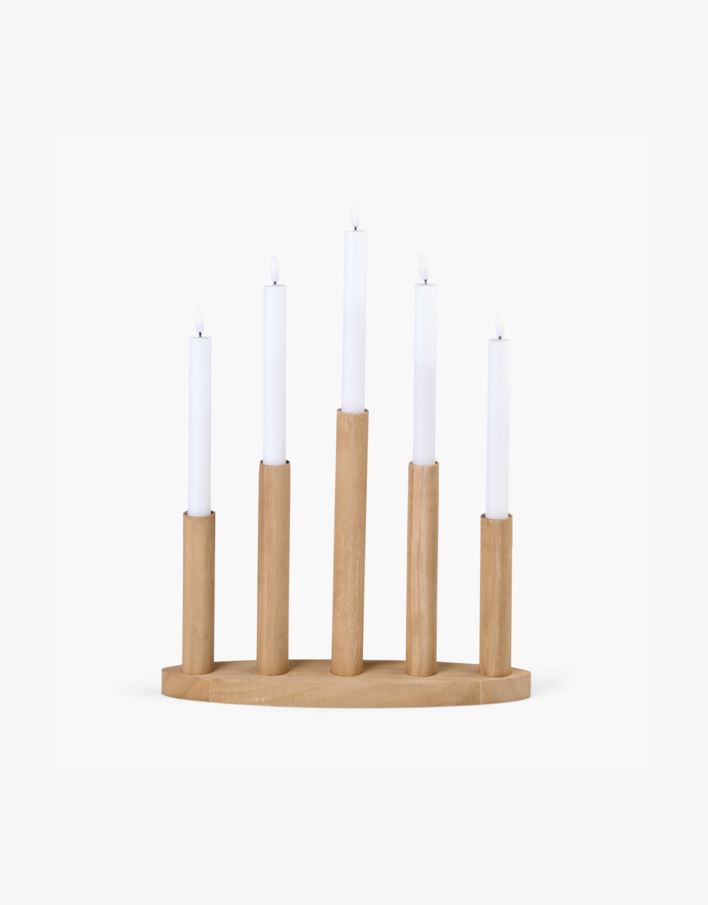 Adventsstake natur - 34x7x47 cm natur - 1