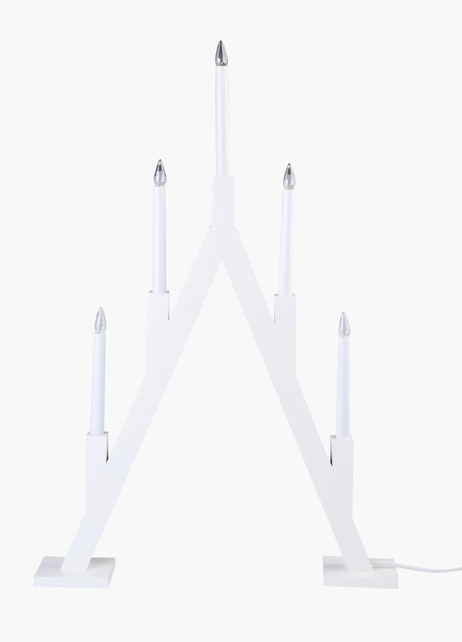 Adventsstake hvit - 2