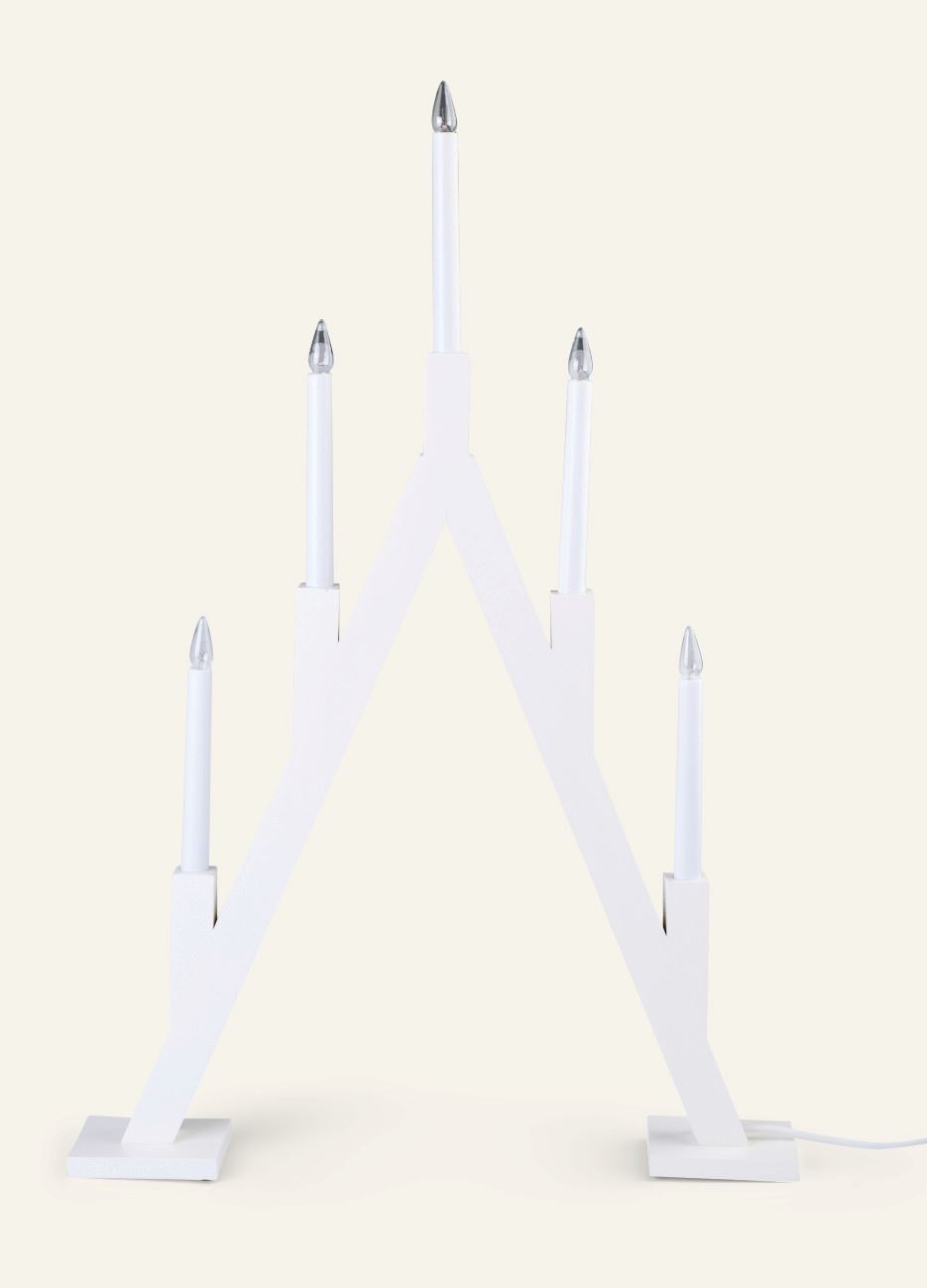 Adventsstake hvit - 52x8x76,5 cm hvit - 1