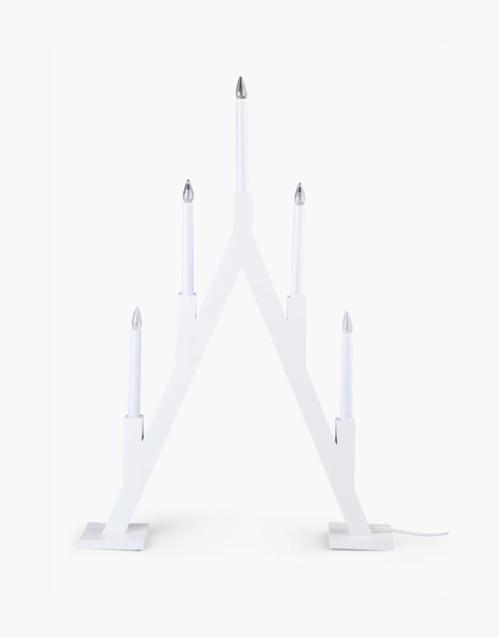 Adventsstake hvit - 52x8x76,5 cm hvit - 1