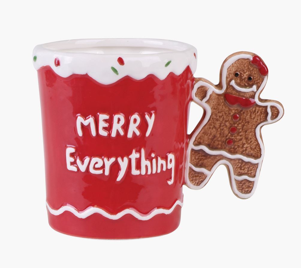 Krus rød - 400 ml rød - 1