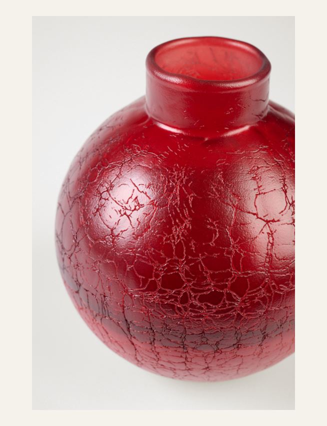 Vase rød - 2