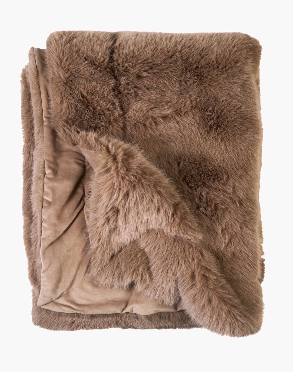 Pelspledd kamel - 130x170 cm kamel - 1