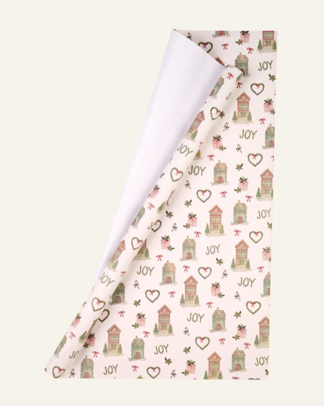 Gavepapir multi rød - 70cm x 3m multi rød - 1