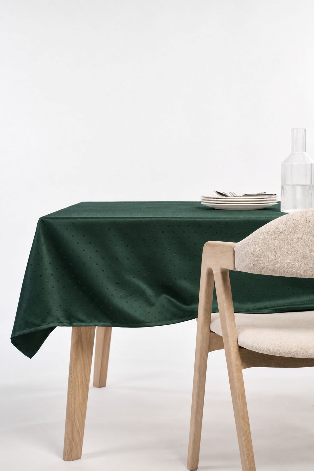 Duk grønn - 140x350 cm grønn - 1