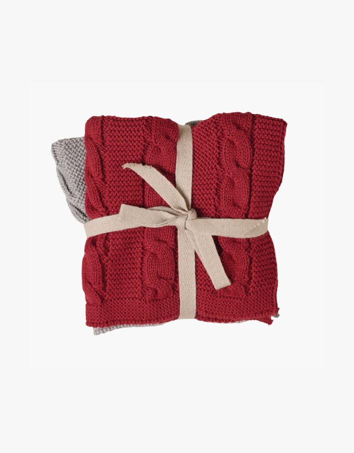 Klut rød - 25x25 cm rød - 1