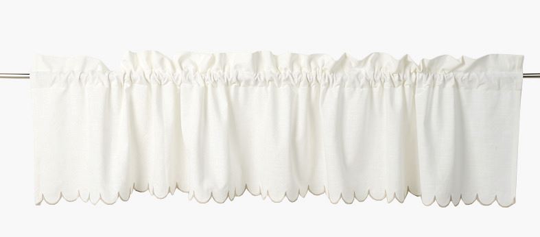 Gardinkappe hvit - 40x200 cm hvit - 1