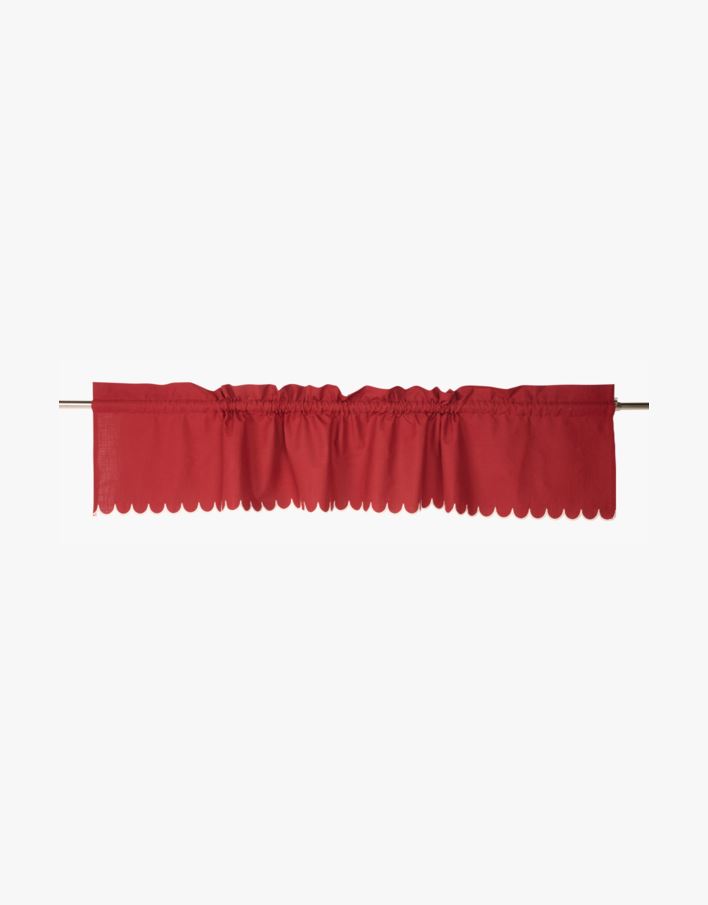 Gardinkappe rød - 40x200 cm rød - 1