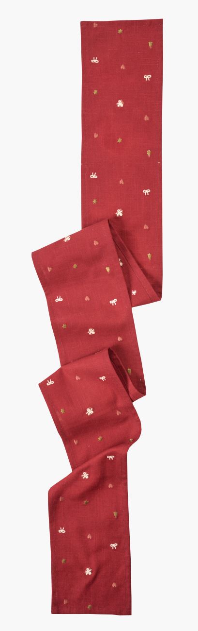 Løper rød - 15x180 cm rød - 1