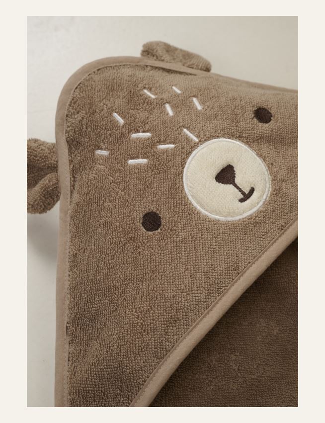 Hettehåndkle brun - 2