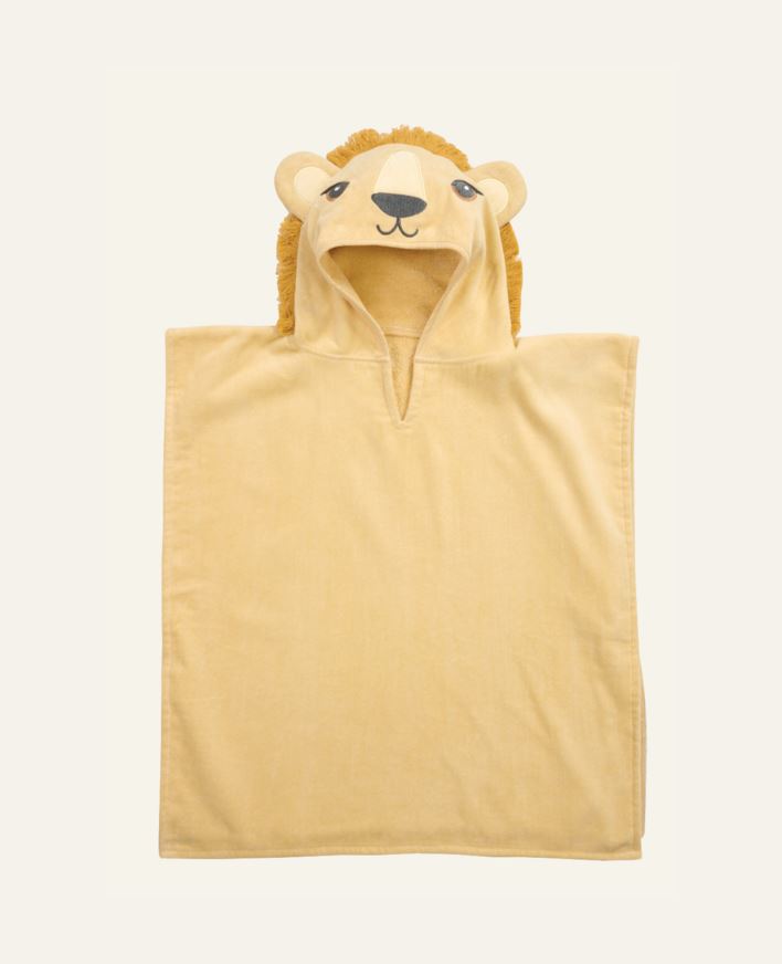 Poncho gul - 60x67 cm gul - 1