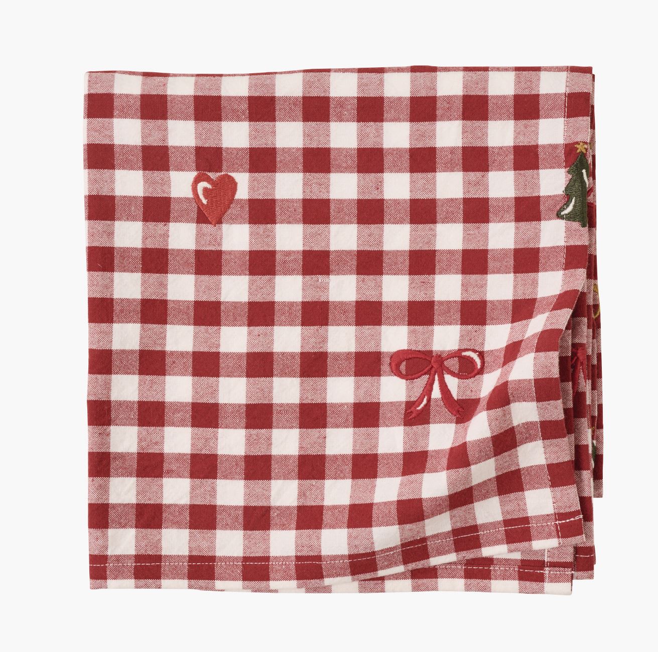 Duk rød - 90x90 cm rød - 1