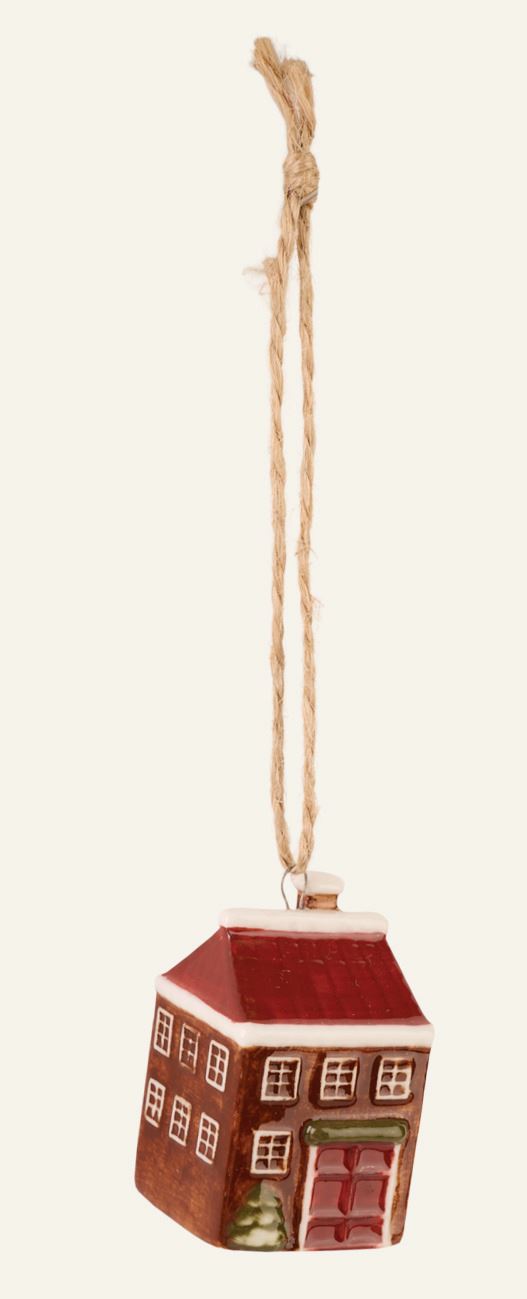 Juletrepynt multi rød - 3,4x3,2x5,1 cm multi rød - 1