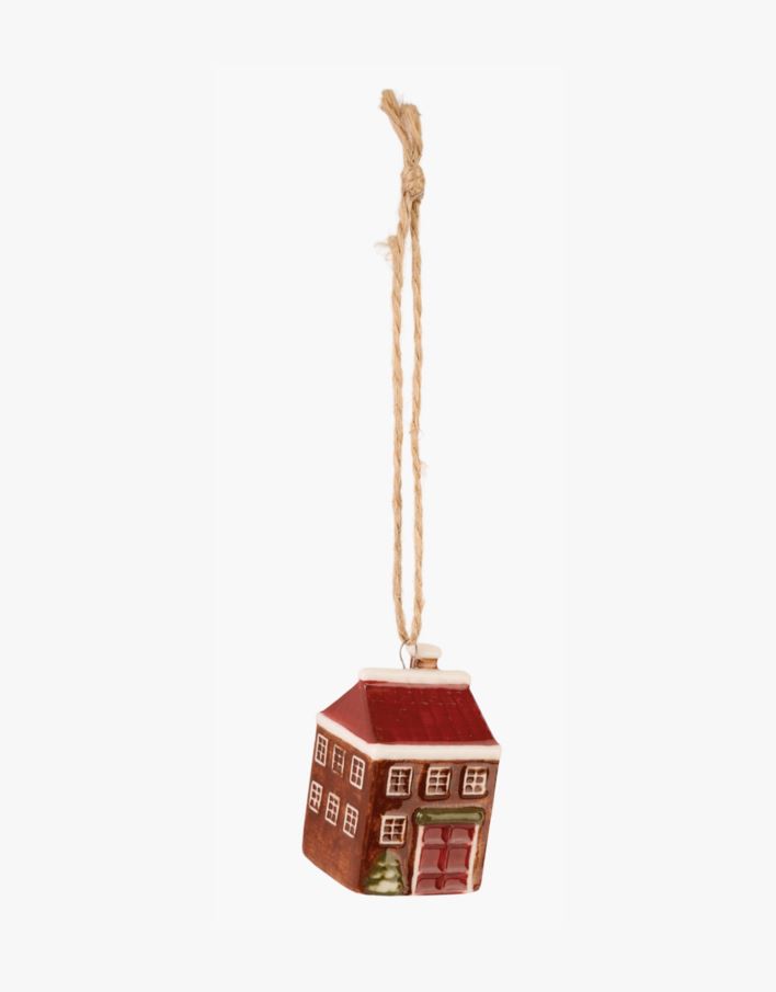 Juletrepynt multi rød - 3,4x3,2x5,1 cm multi rød - 1