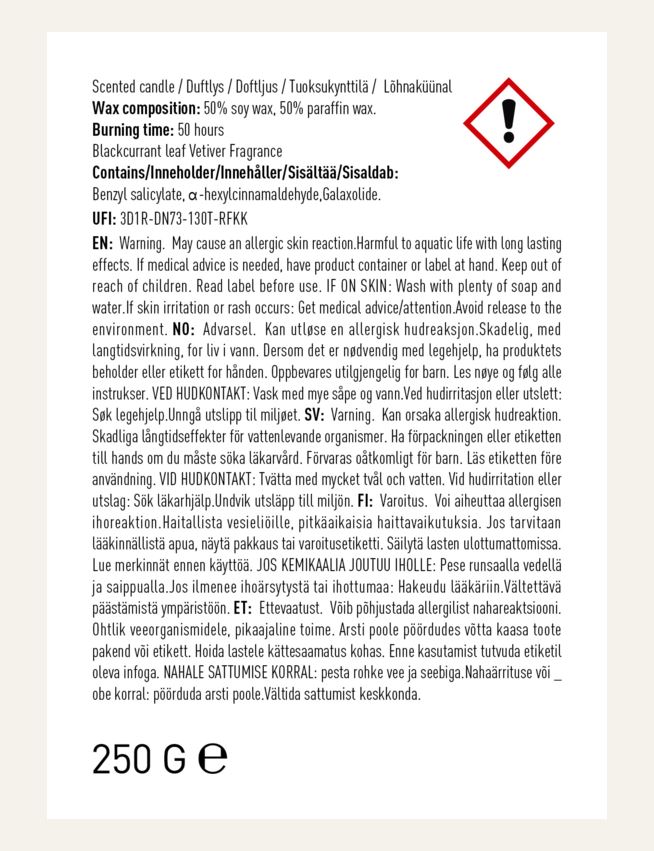 Duftlys lys blå - 4