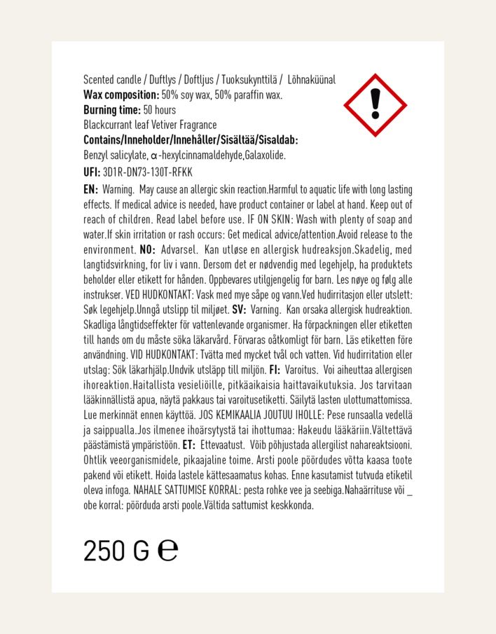 Duftlys lys blå - 4