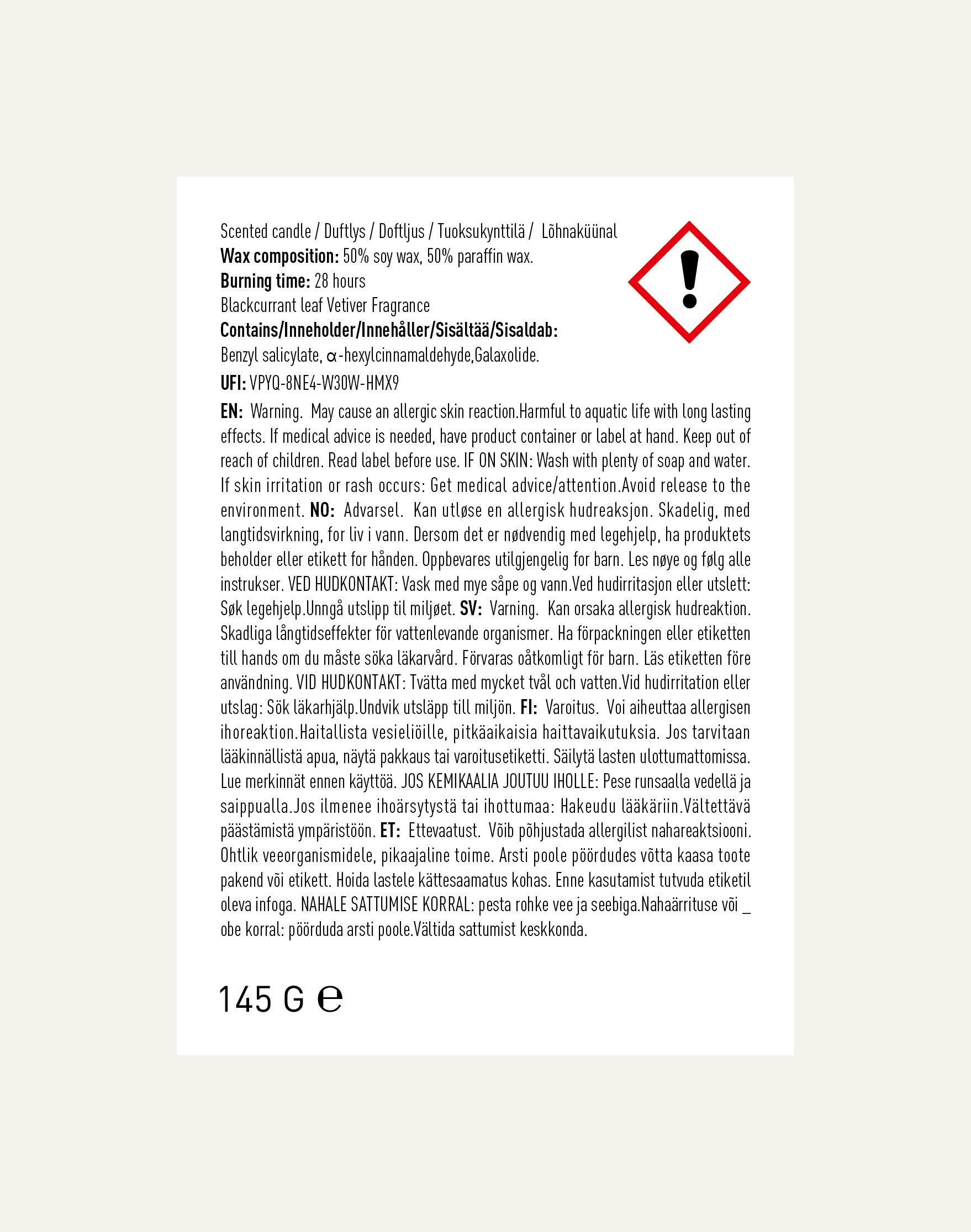 Duftlys lys blå - 4