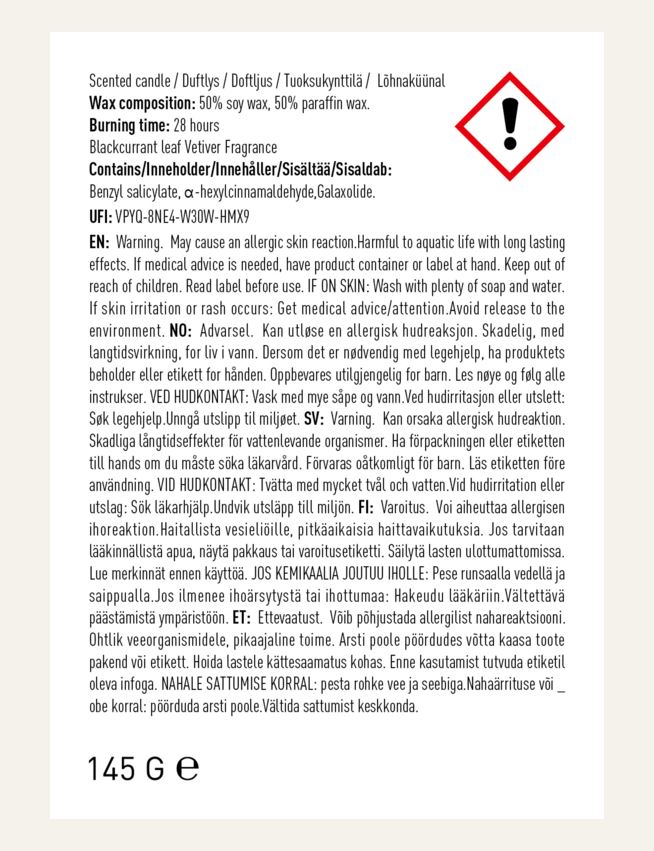 Duftlys lys blå - 4