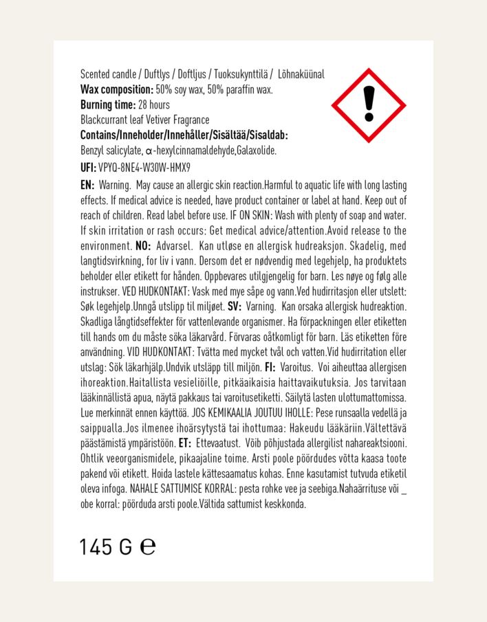 Duftlys lys blå - 4