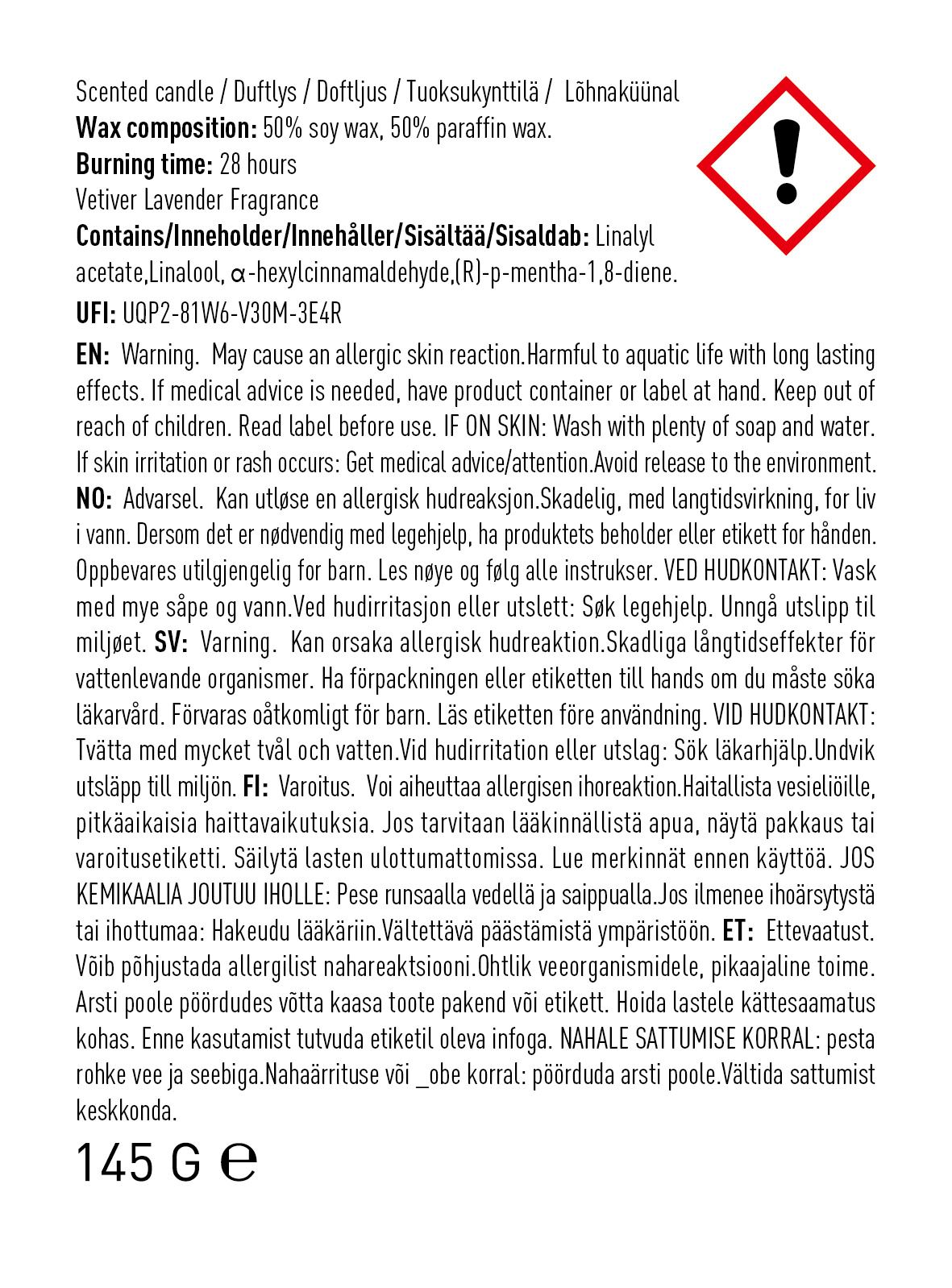 Duftlys gråblå - 4