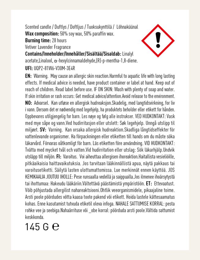 Duftlys gråblå - 4