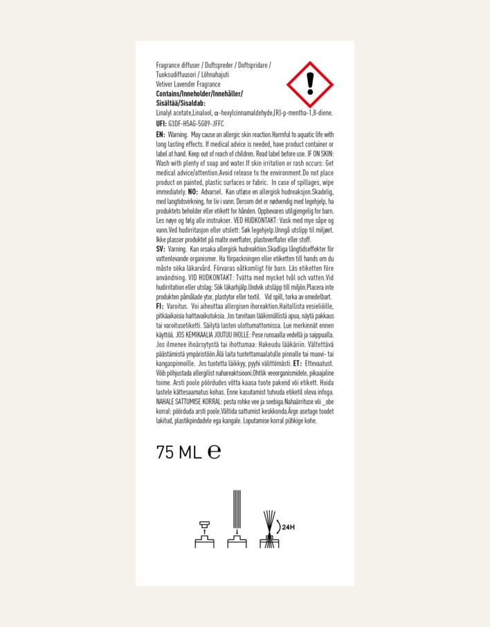 Duftpinner gråblå - 6