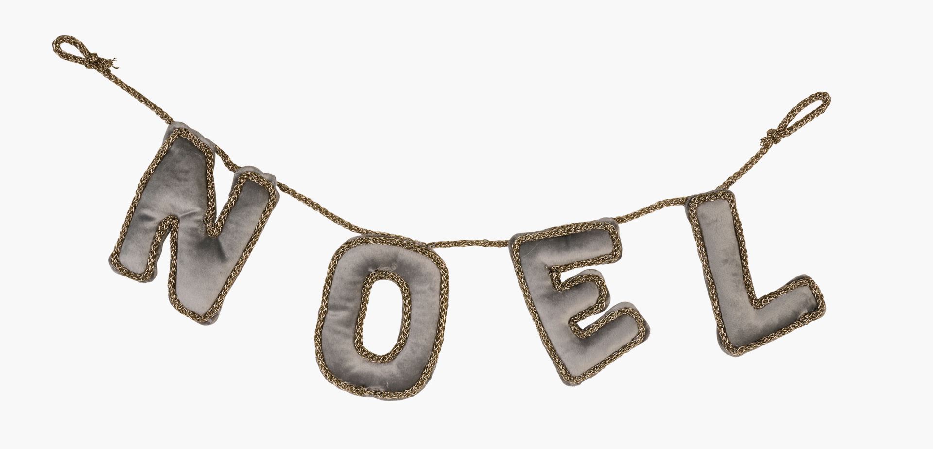 Girlander multi grå - 55x10x3 cm multi grå - 1