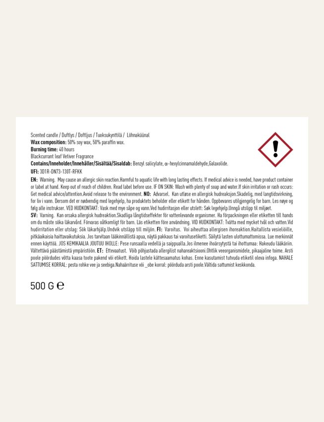 Duftlys lys blå - 6