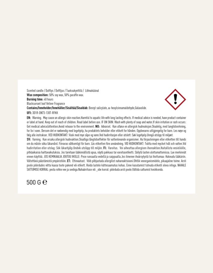 Duftlys lys blå - 6