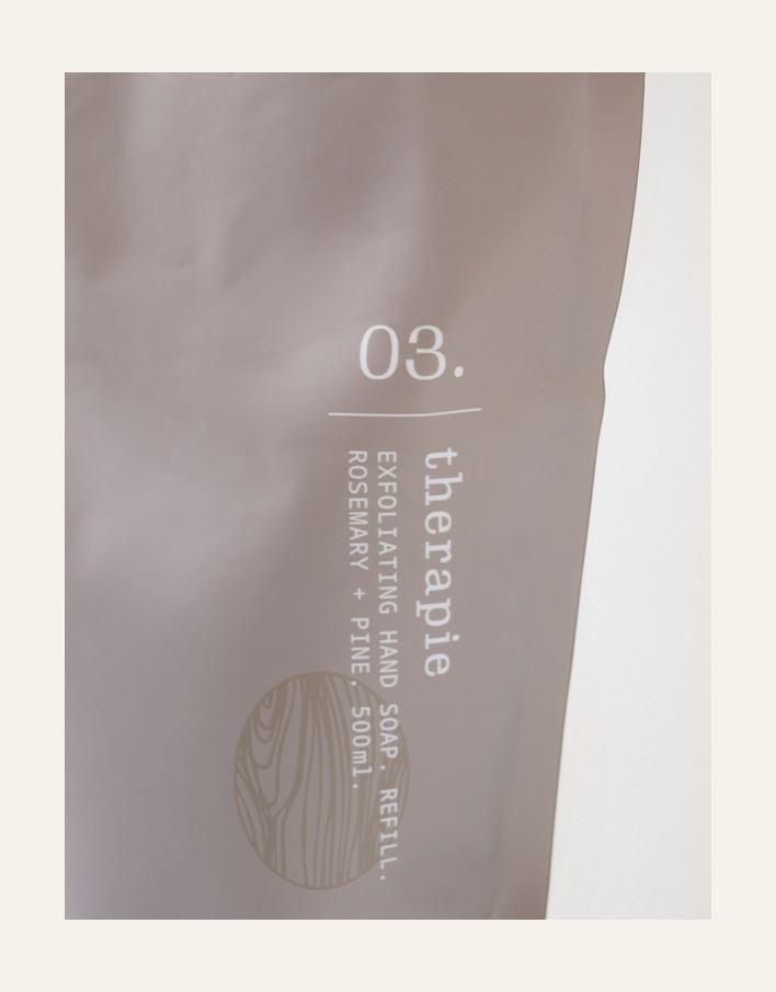 Eksfolierende håndsåpe refill transparent - 2