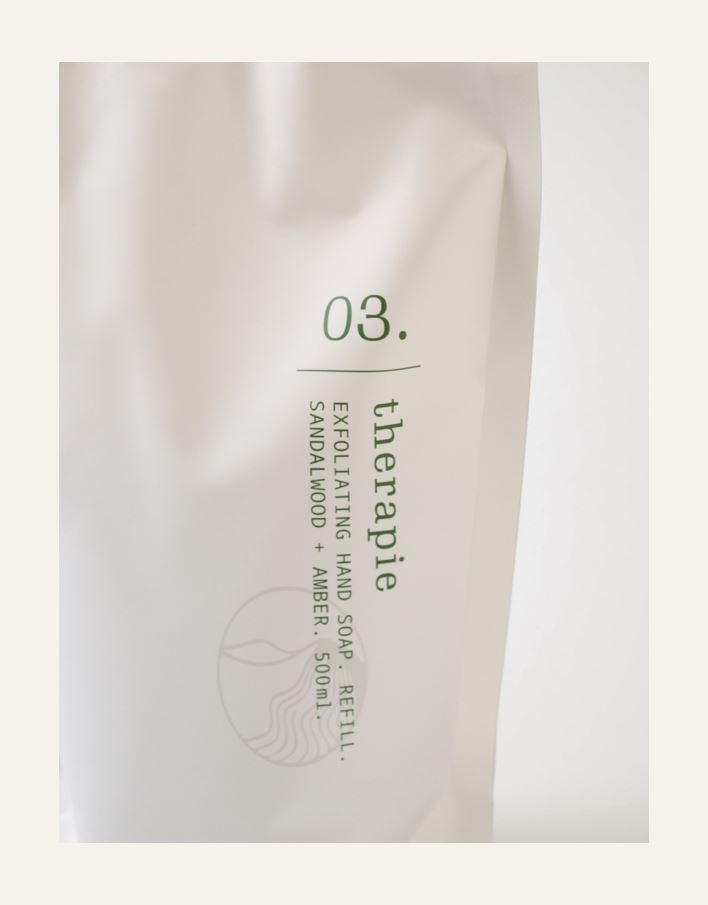 Eksfolierende håndsåpe refill transparent - 2