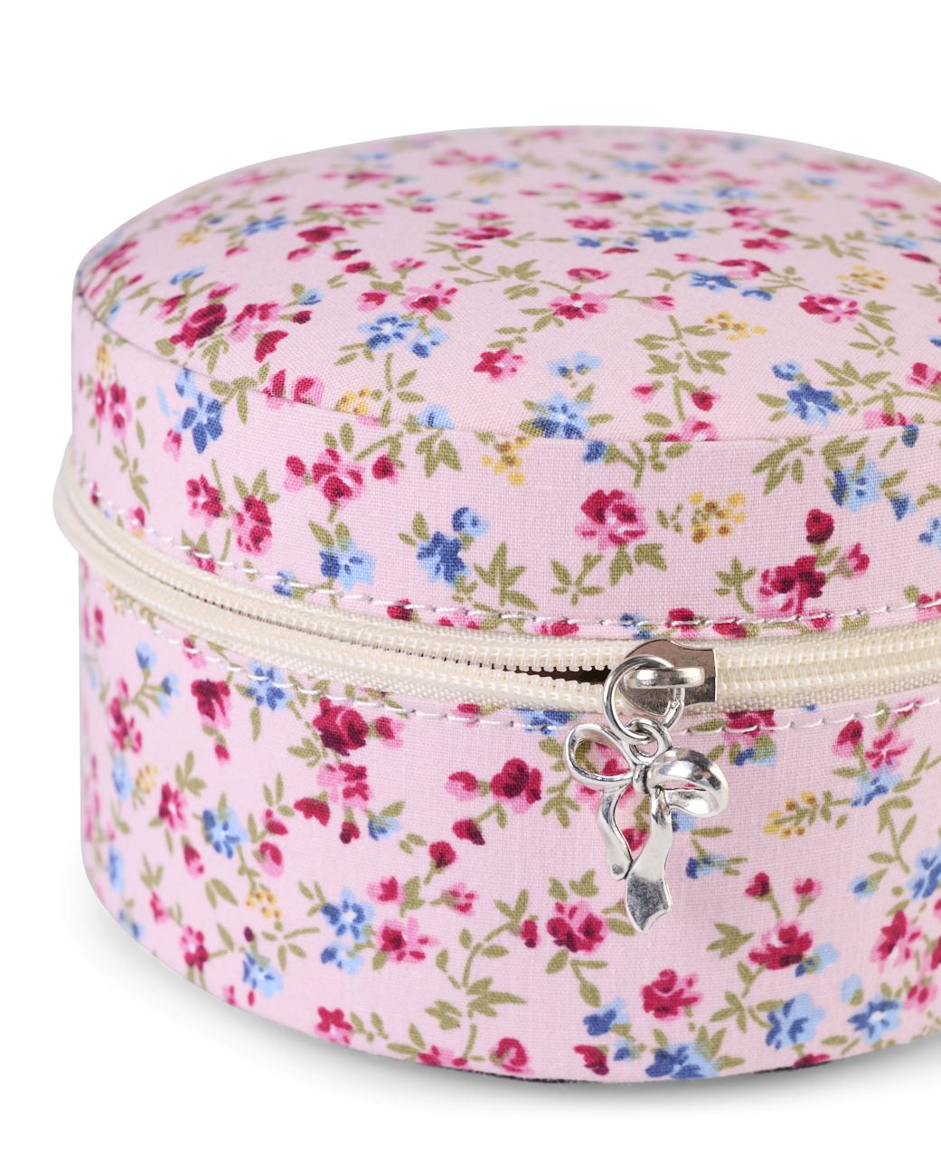 Smykkeskrin m/glidelås rosa - 2