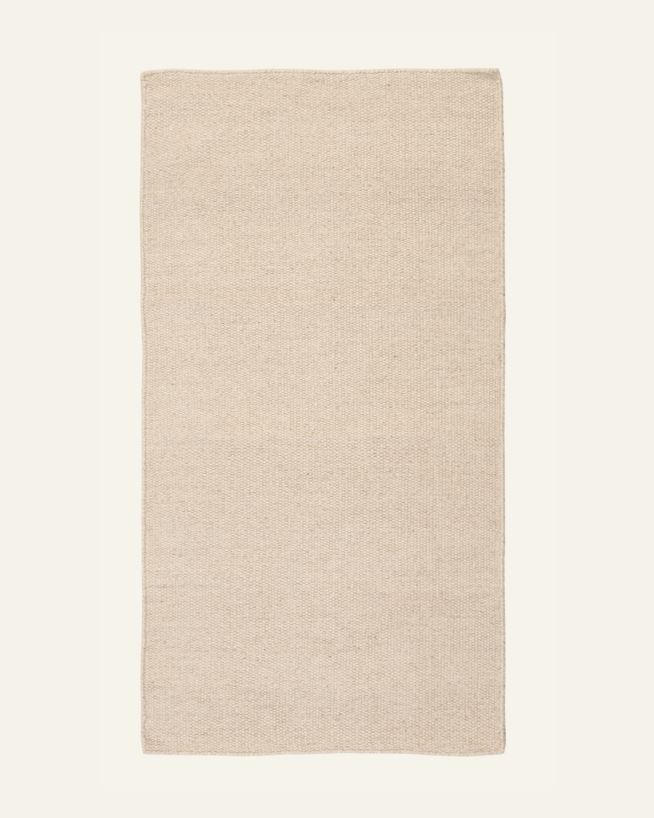 Ullteppe lys beige - 80x150 cm lys beige - 1