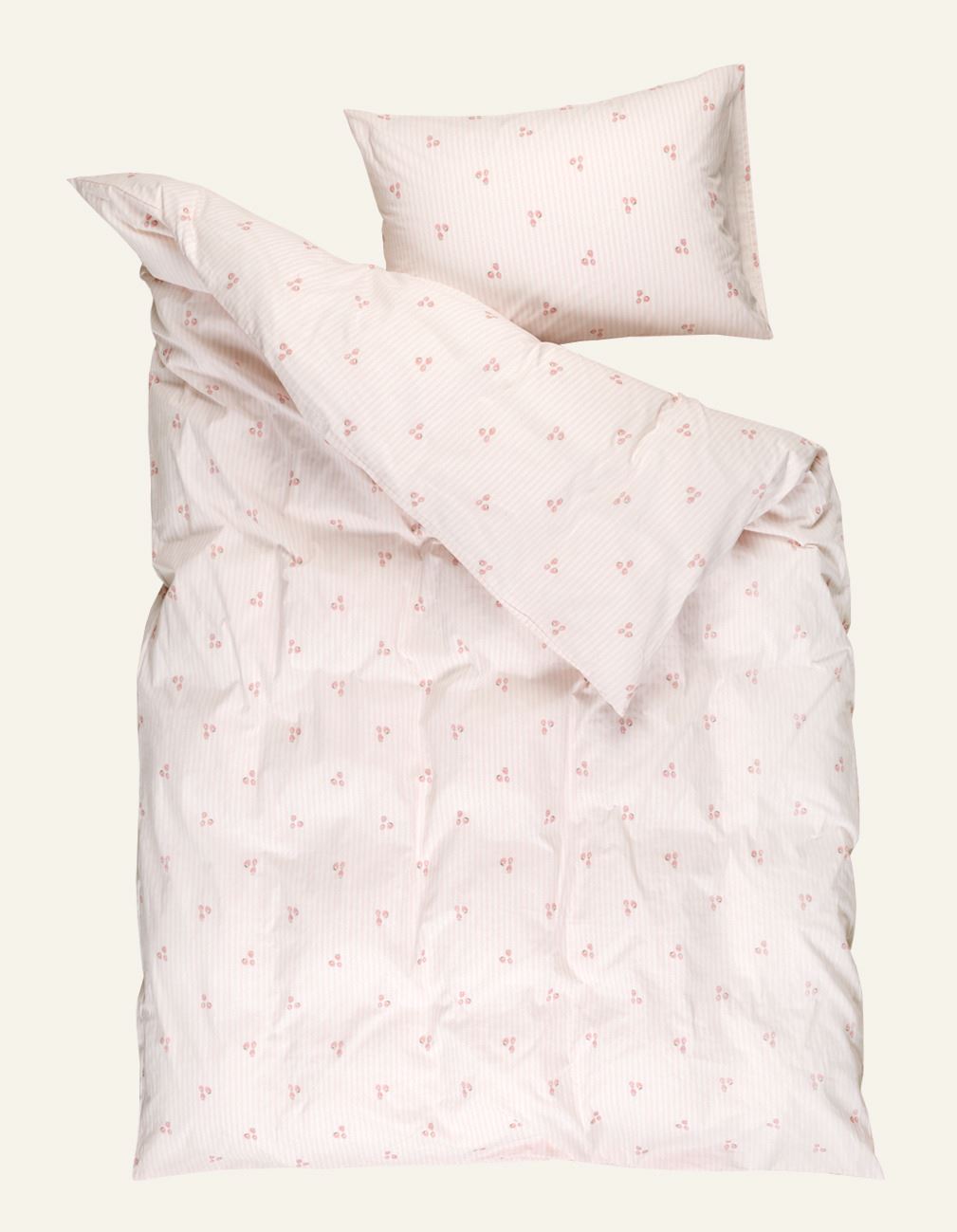 Bomull sengesett rosa - 2
