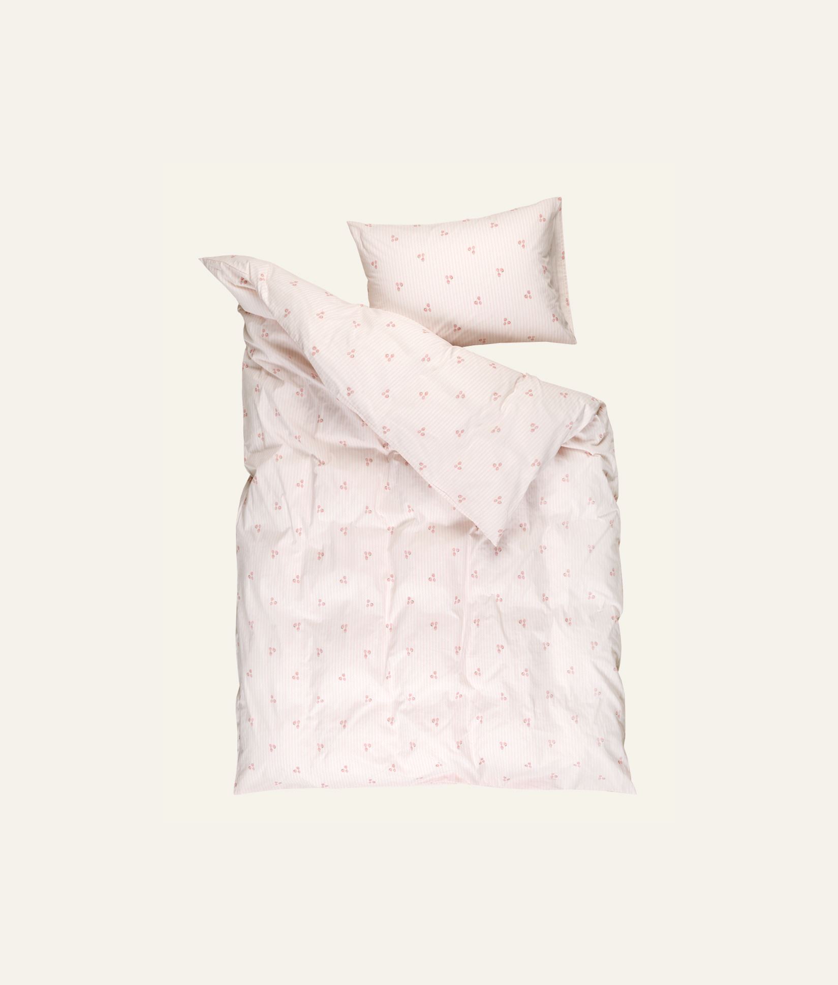 Bomull sengesett rosa - 2