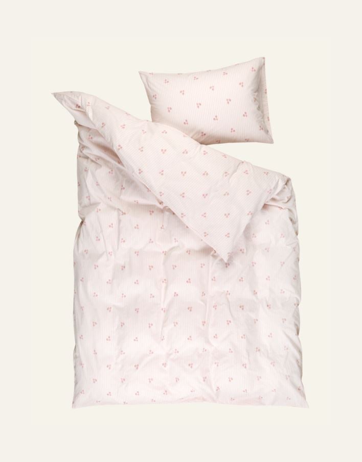 Bomull sengesett rosa - 2