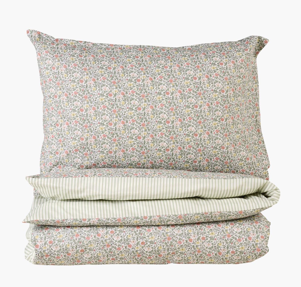 Bomull sengesett multi - 140x200 cm multi - 1